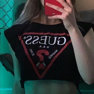 GUESS crop top